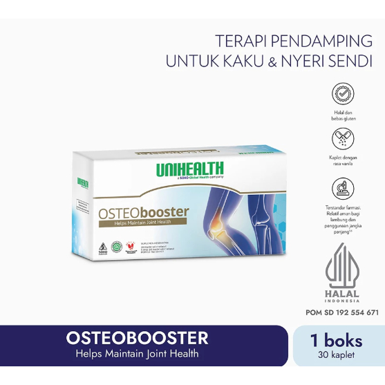 OSTEOBOOSTER Unihealth | Suplemen Sendi Osteoarthritis