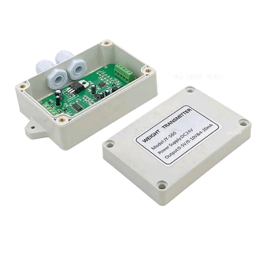 DC 24V Loadcell Transmitter Output 4-20mA Load cell Transmitter Transducer Sensor Amplifier to Curre