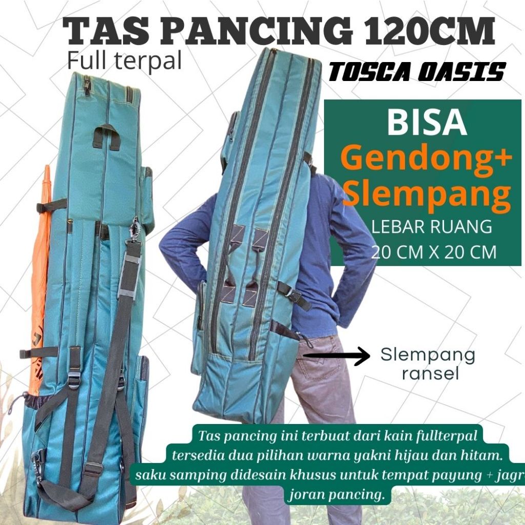 TAS PANCING ANTI-AIR DARI KAIN TERPAL TRUK MODEL GENDONG, RANSEL SLEMPANG TERLENGKAP READY STOK