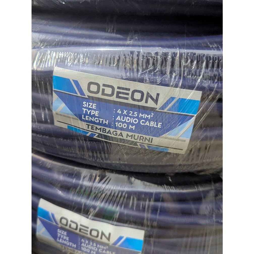 Kabel Speaker ODEON 4 x 2.5mm ecer meteran