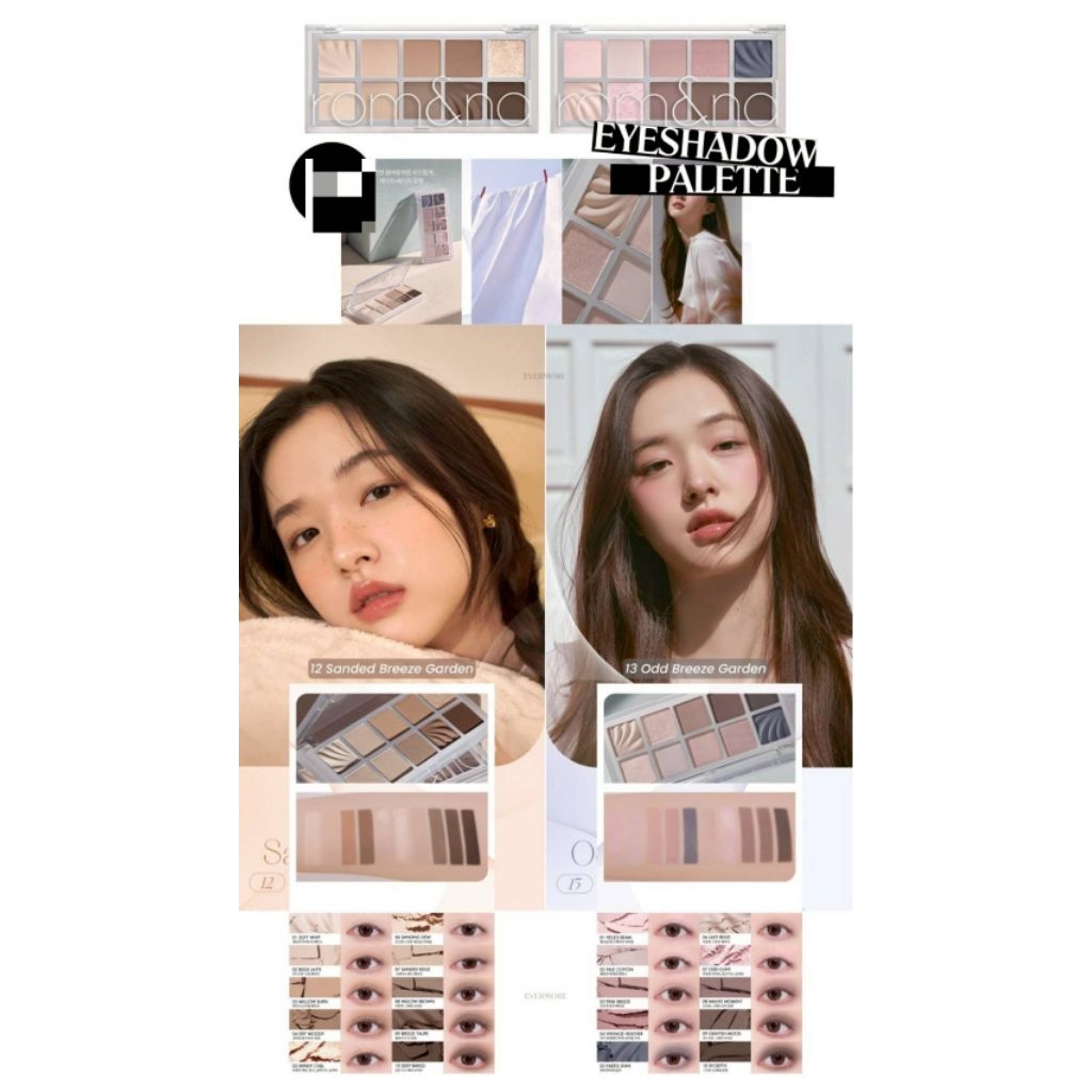 eyeshadow romand pallate