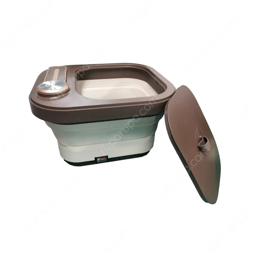 Lexata Folding Foot Massage Bath Massager