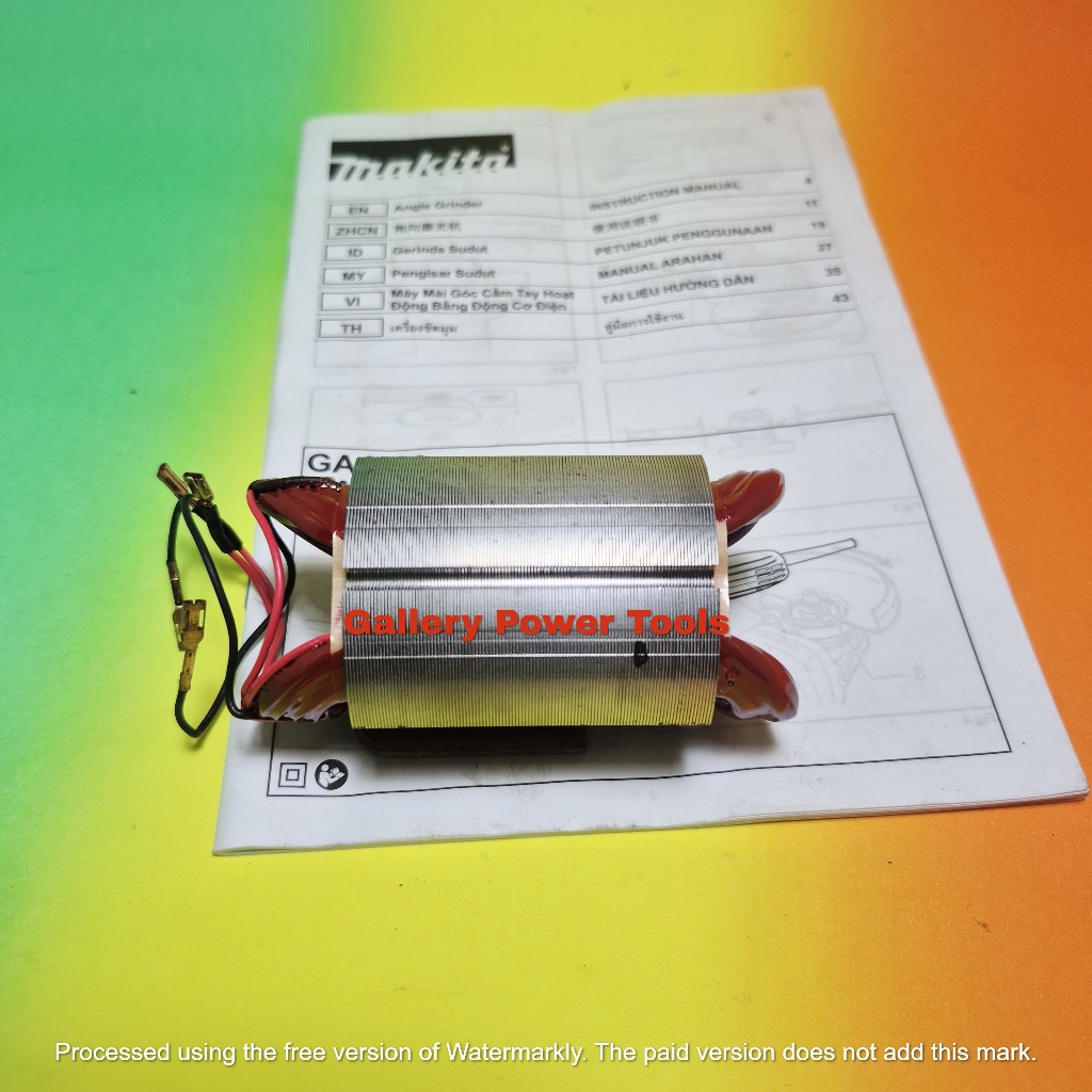 Field Assy 220-240V Stator Asli Gerinda Makita GA4030 GA 4030 Asli Original