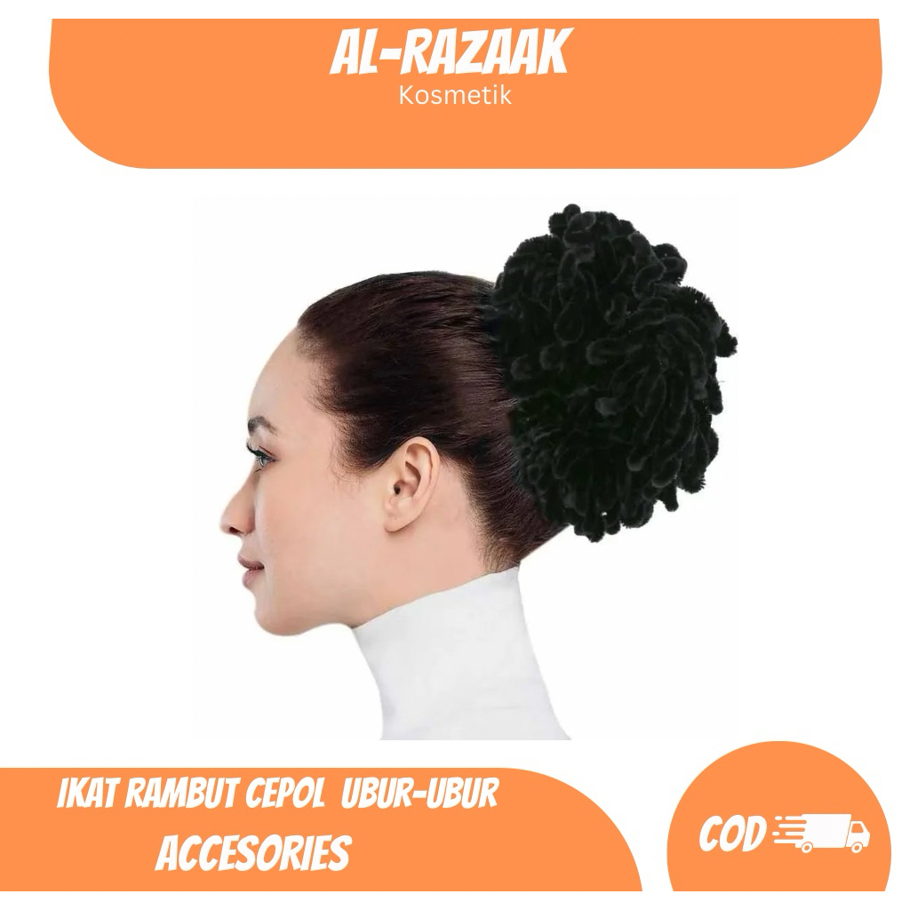 Ikat rambut Ubur-ubur Jumbo Kunciran Rambut Hijab Cepolan Cendol Gurita