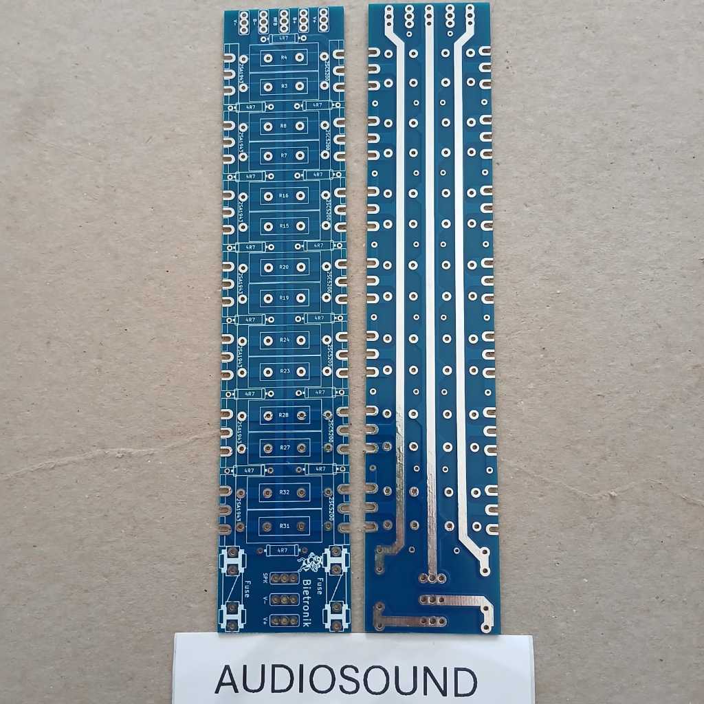 PCB TR Final 7 Toshiba Combo Dauble Layer / PCB Transistor Final