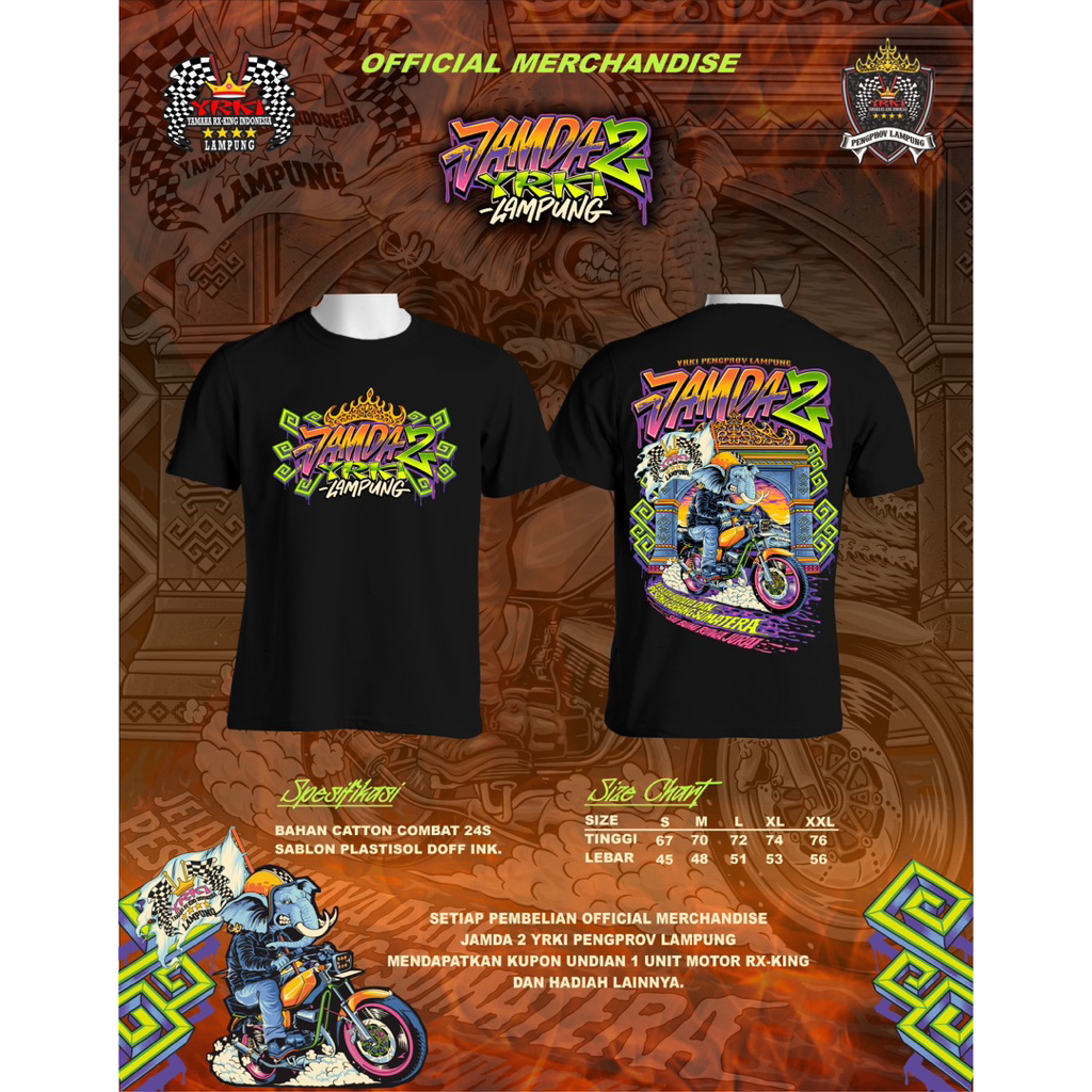 KAOS JAMDA2 YRKI LAMPUNG
