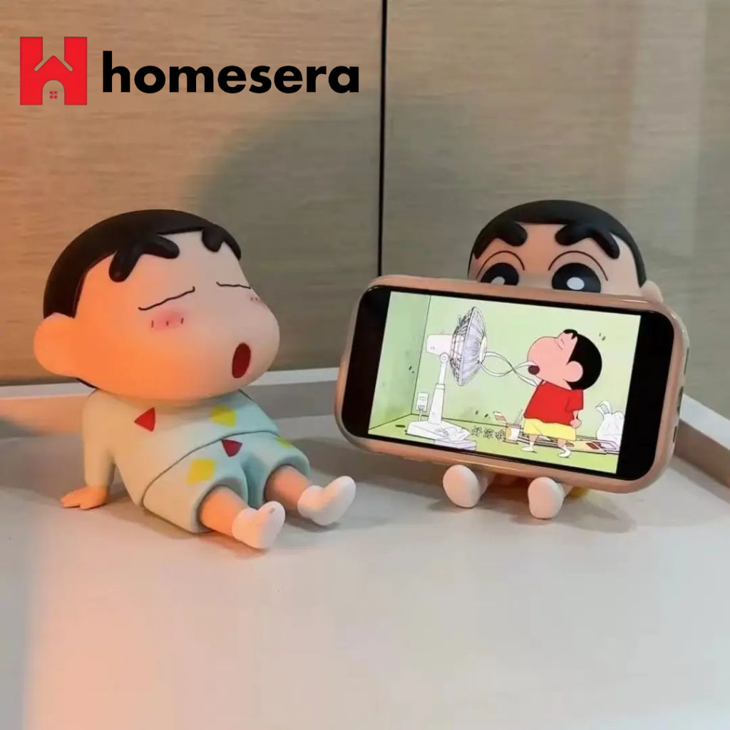 HOLDER STAND SHINCHAN | DUDUKAN HANDPHONE SHINCHAN | PHONE HOLDER | STAND HOLDER HANDPHONE