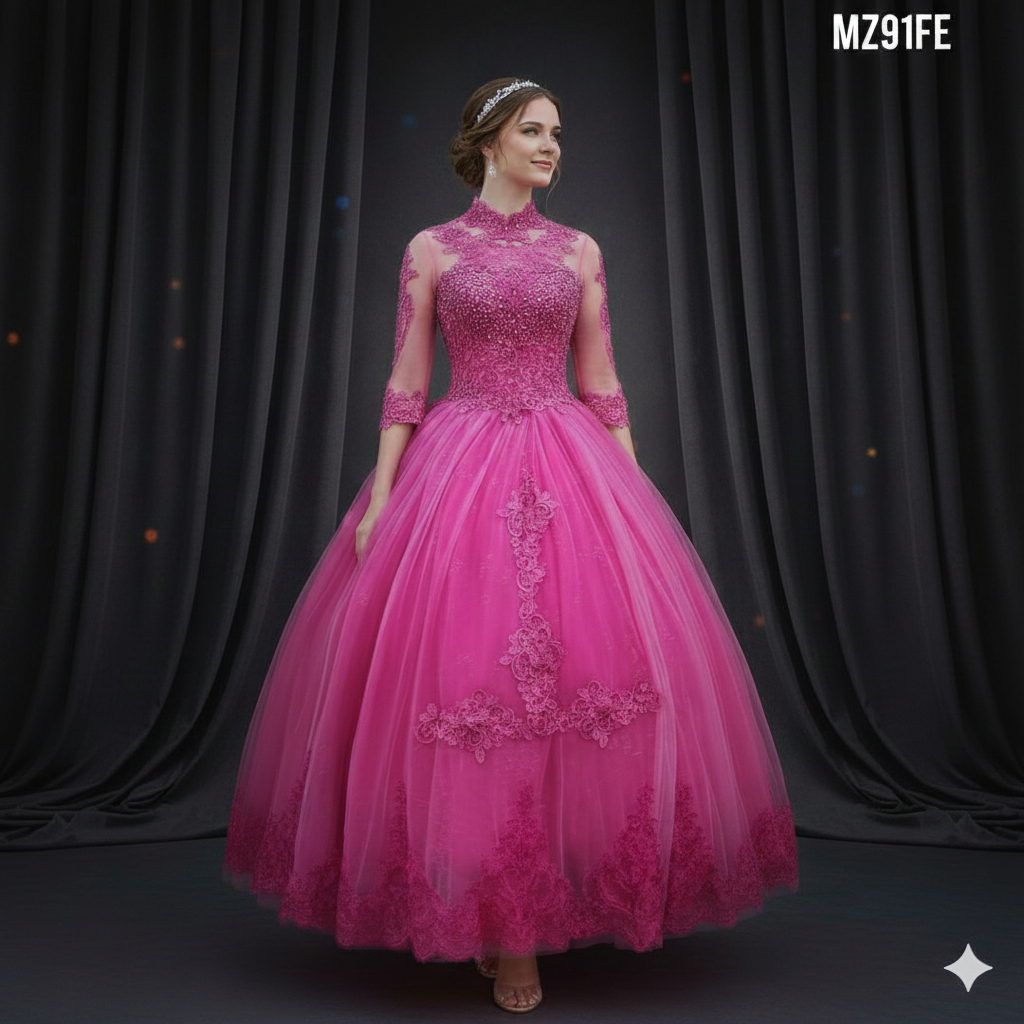 gaun pesta mewah elegan | gaun pesta wanita | baju pesta wanita | PZ91F | dress pesta wanita | baju 