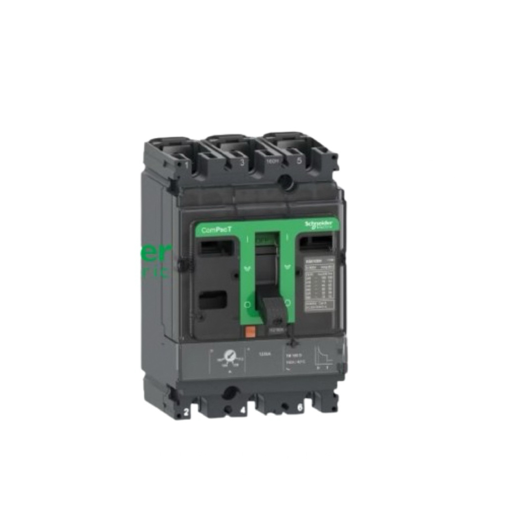 MCCB 3 Phase NSX Schneider Electric 100F 25A 32A 50A 60A 63A 80A 100A