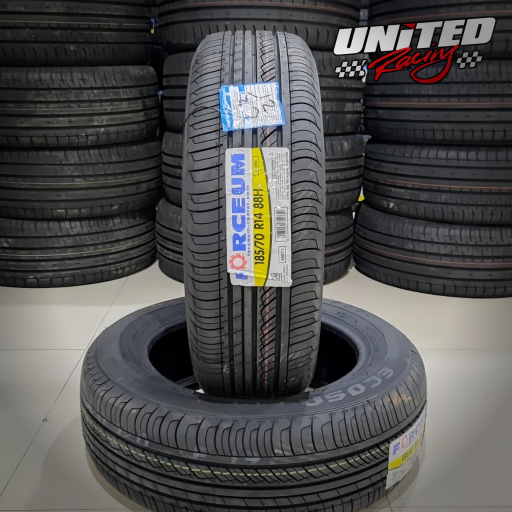 Ban Mobil Forceum Ecosa 185 70 R14 Tubles Ban Avanza, Xenia ,Kijang Tubles Awet