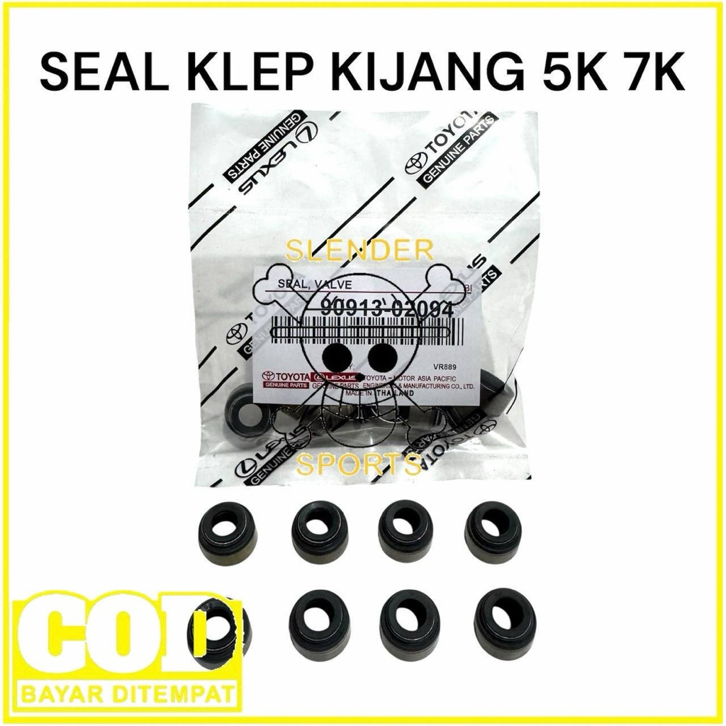 SEAL KLEP KIJANG 5K 7K ISI 8PCS - SEAL VALVE S SEAL KLEP KIJANG SUPER KAPSUL - SEAL KLEP KIJANG ISI 