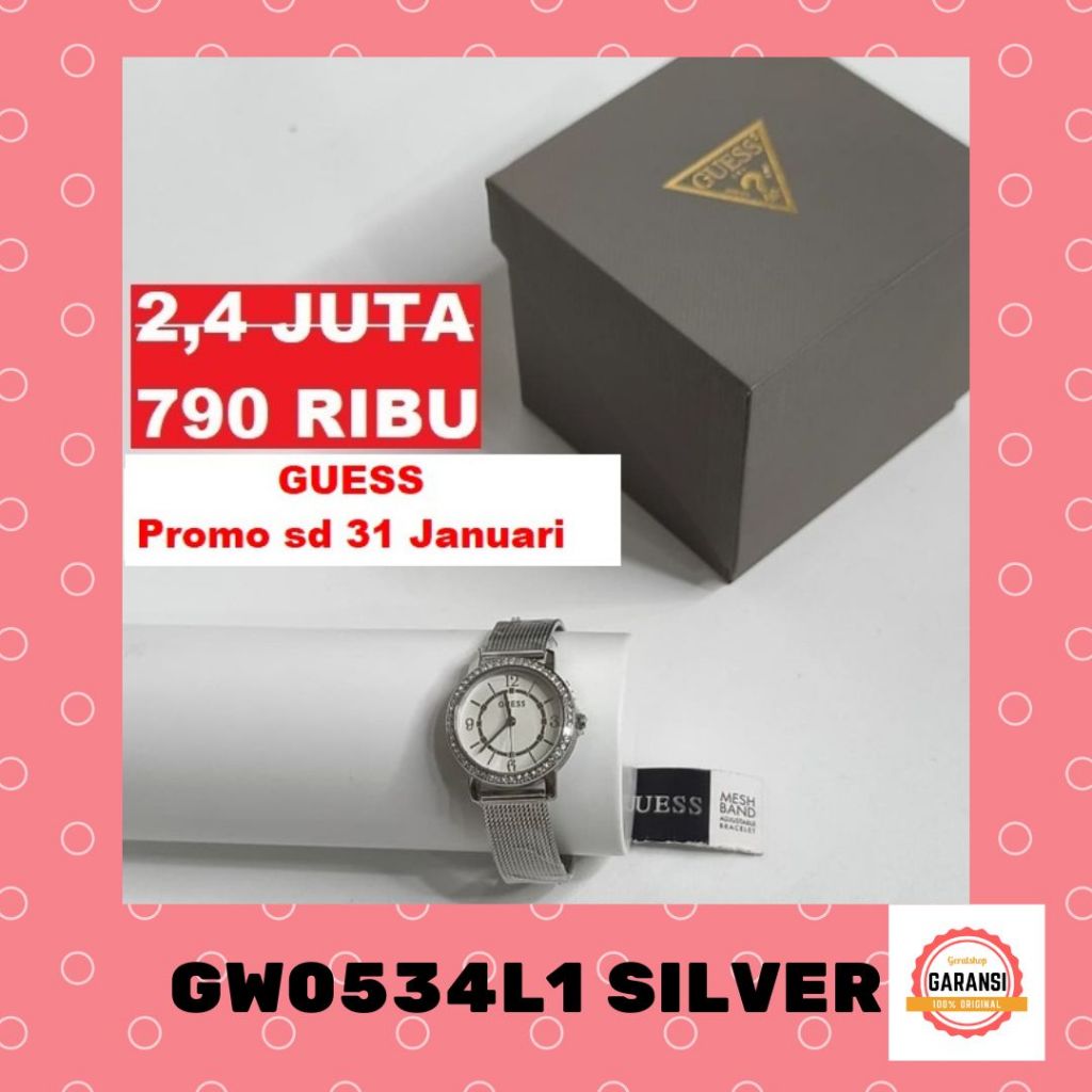 Jam tangan Guess seri GW0534L1 100% ORIGINAL STORE