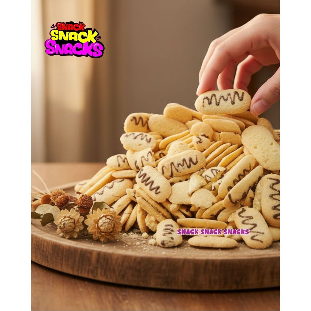 Kue Kering Kiloan Lidah Kucing - Grosir Minimal 250gr - Snack Snack Snacks