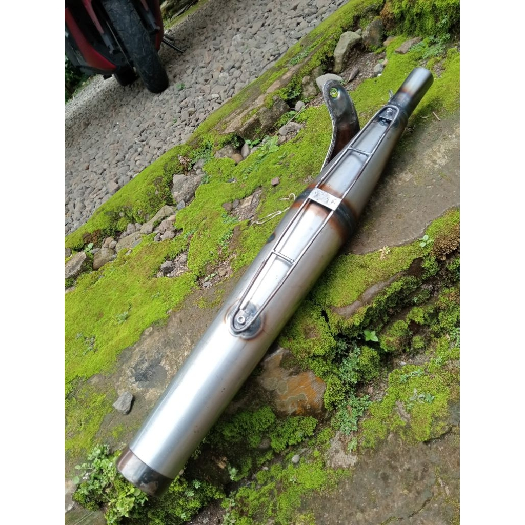 knalpot racing cb ,125 se, custom karat