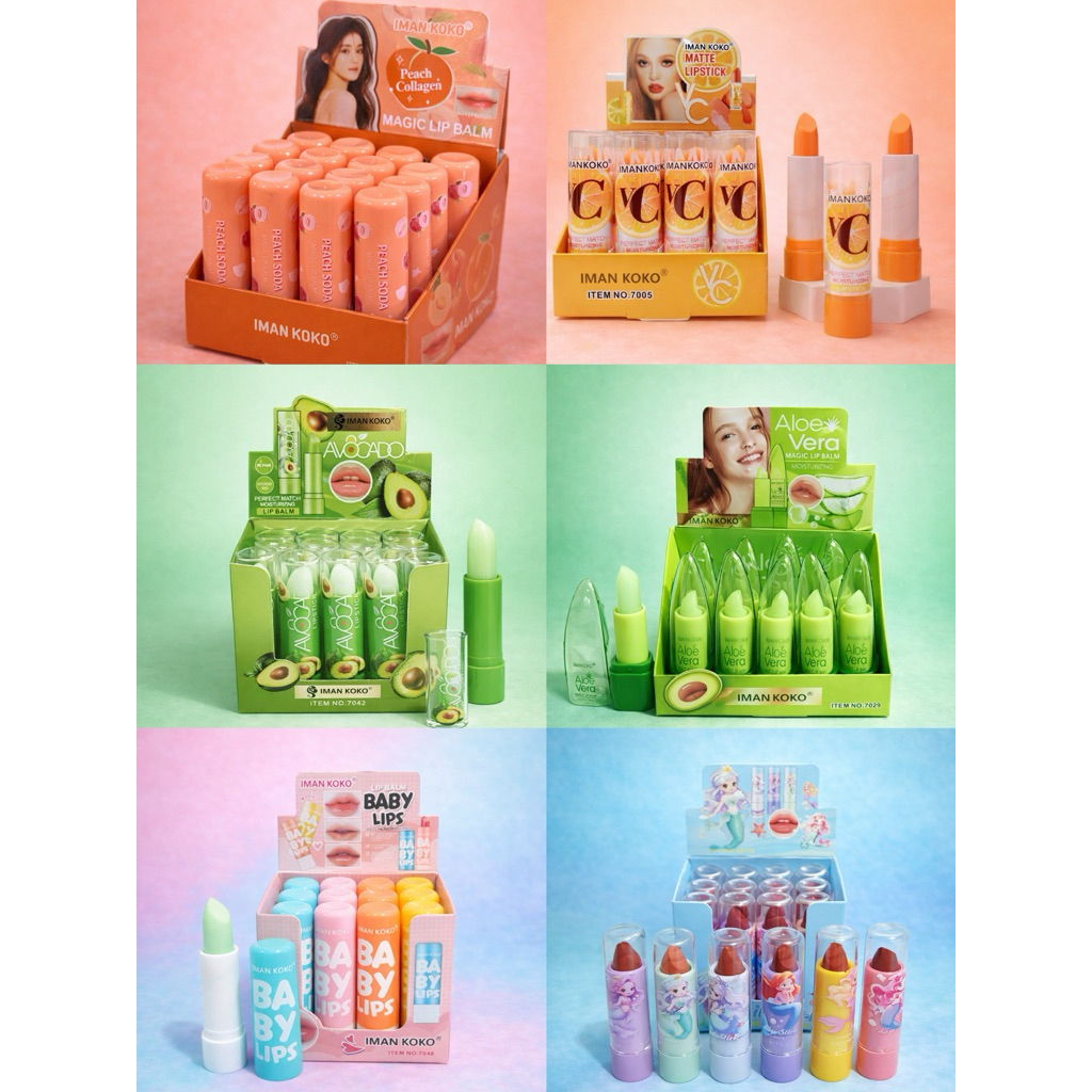 [PER PCS] Lipbalm Mila Color Peach Collagen Best Seller Edition TERMURAH.