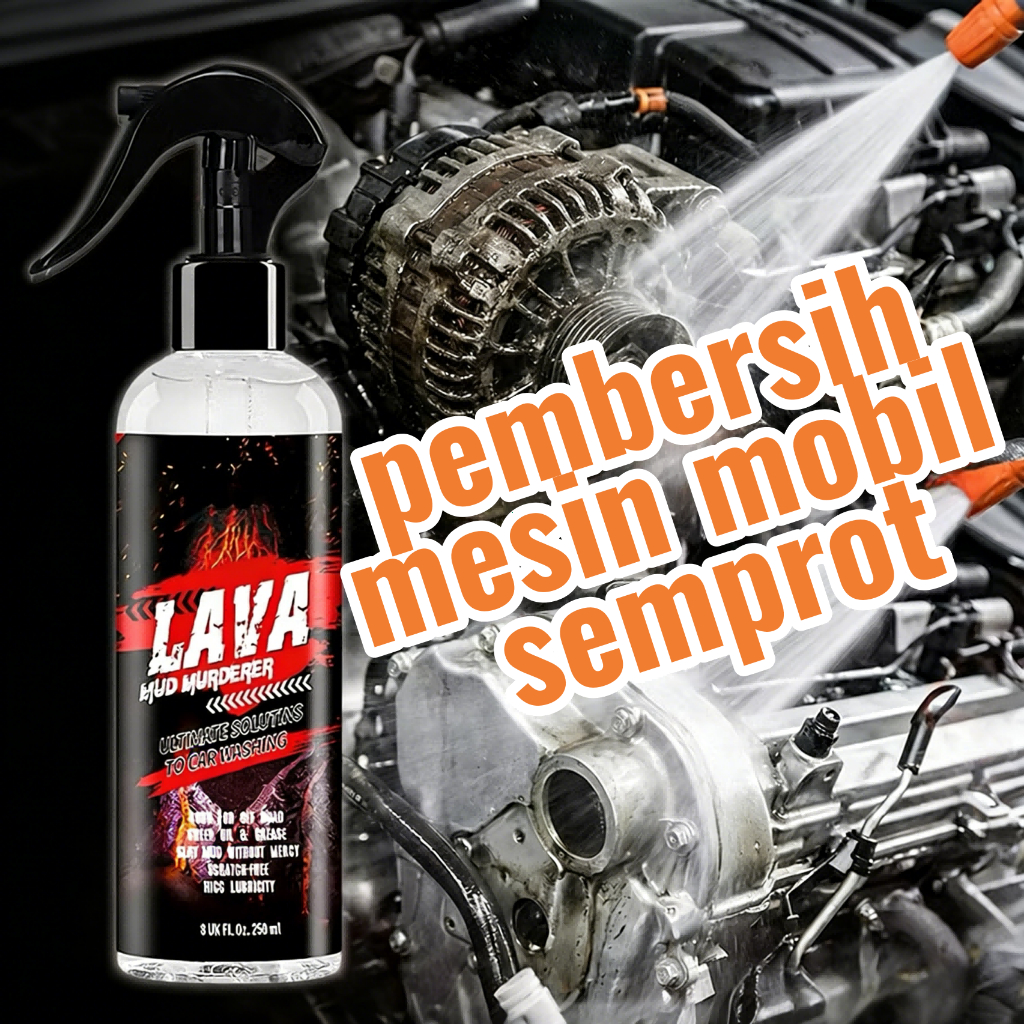 Pembersih Mesin Mobil Semprot Pembersih Mesin Mobil Tanpa Air Cairan Pembersih Kerak Mesin Motor Sup