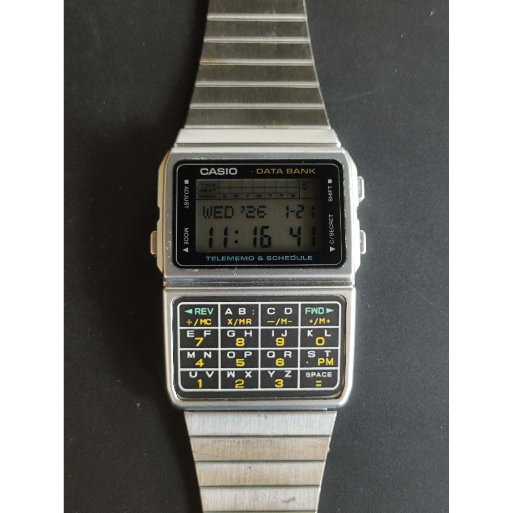 Jam Tangan Casio DBC 610 Vintage Tahun 1985