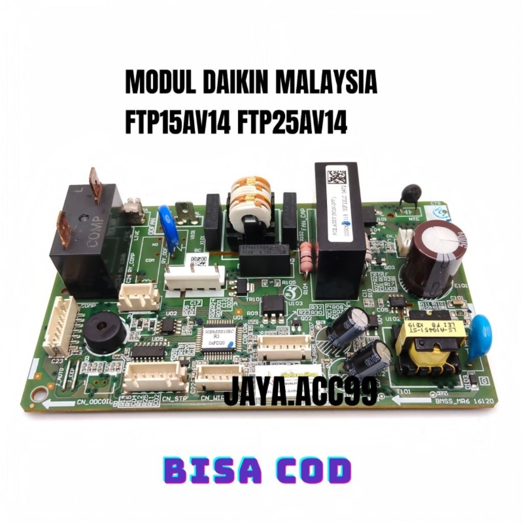 MODUL PCB AC DAIKIN MODEL MALAYSIA FTP15AV14 FTP25AV14 ORIGINAL