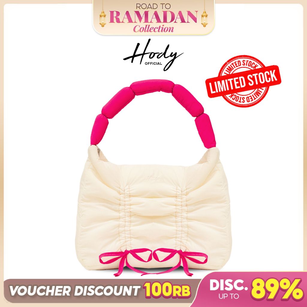 Hody - Tas Wanita Totebag Terbaru Tas Bahu Korea Shoulder Bag Wanita Pita Serut - CELEVA BAG