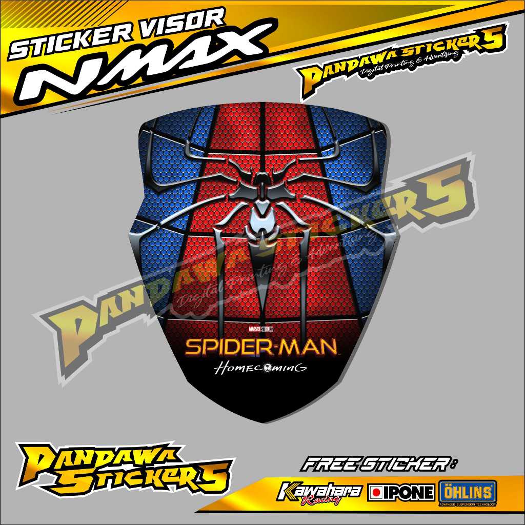 STIKER VISOR NMAX / STIKER VISOR NMAX OLD / STIKER VISOR NMAX NEW