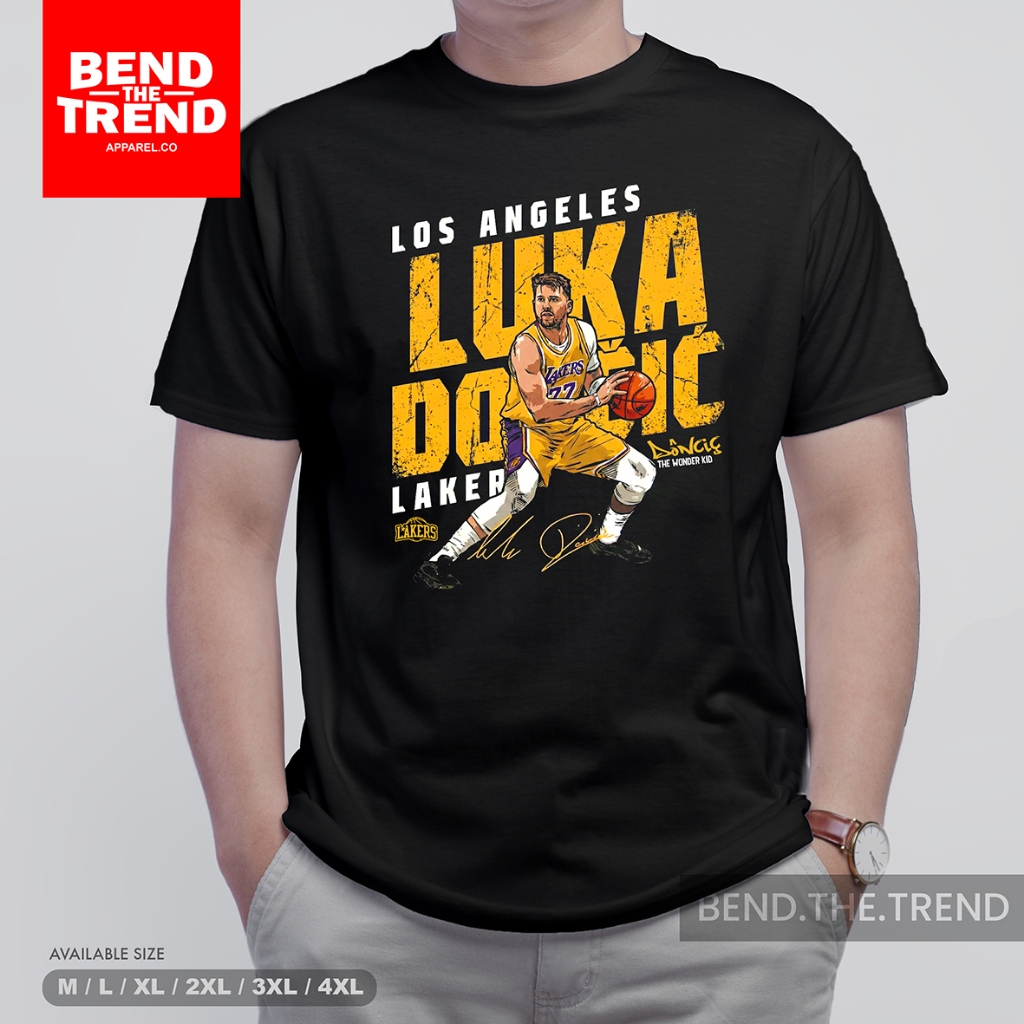 KAOS LUKA DONCIC LAKERS kaos distro Luka Doncic LAKERS kaos basket
