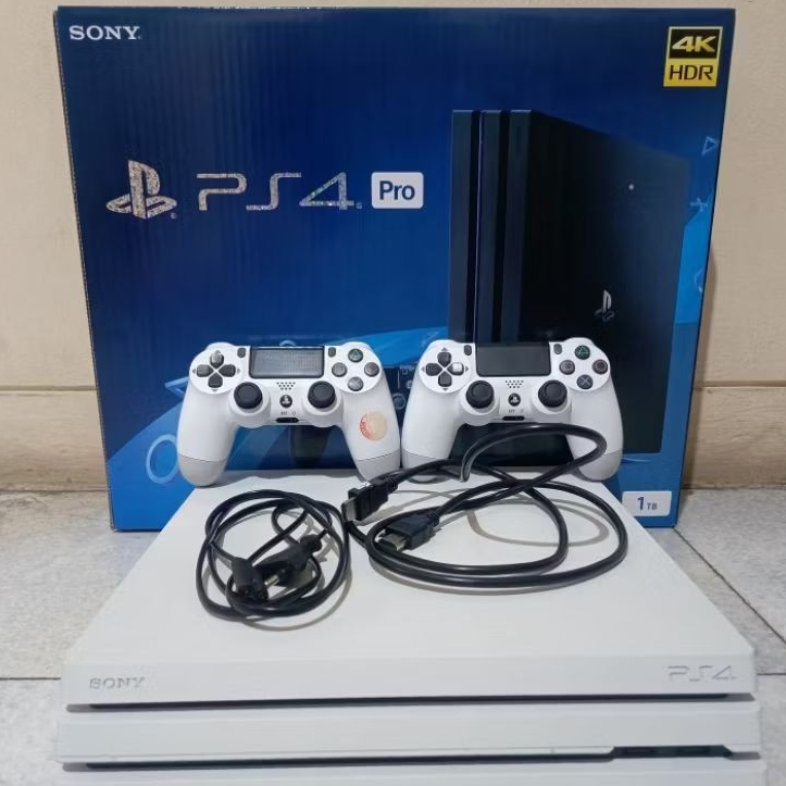 PS4 Pro 1TB Seri 72xx Original Full Set + Game Tekken 7 | Normal Siap Main