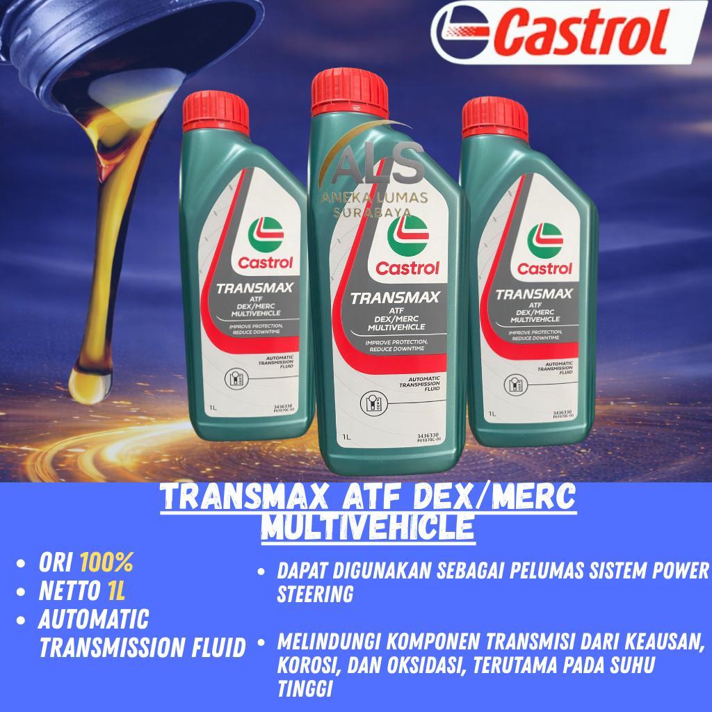 Oli Transmisi Mobil Matic Castrol ATF Transmax 1 Liter / Oli Transmisi Mobil Matic