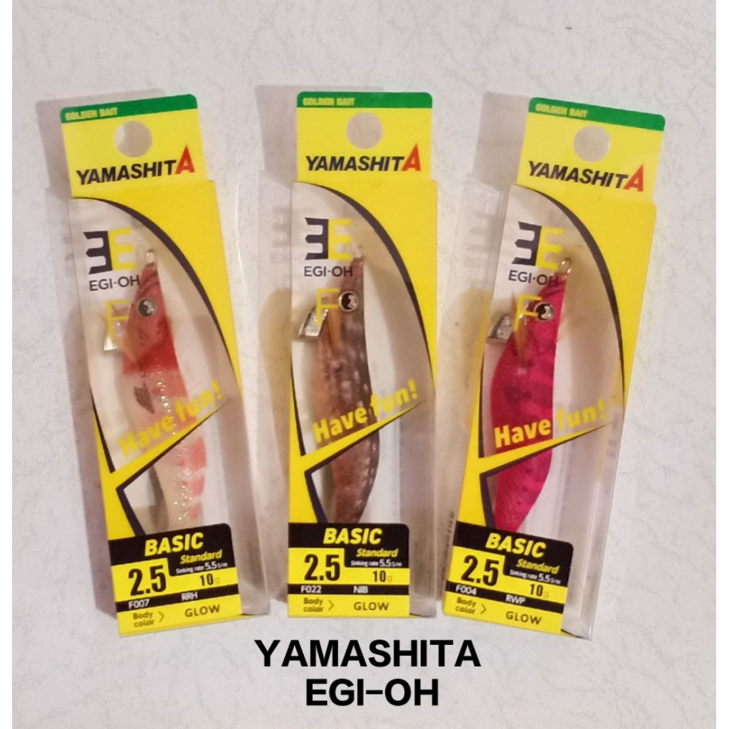 Umpan Egi Yamashita EGI-OH F 2,5 Yamashita Egi 10g Glow