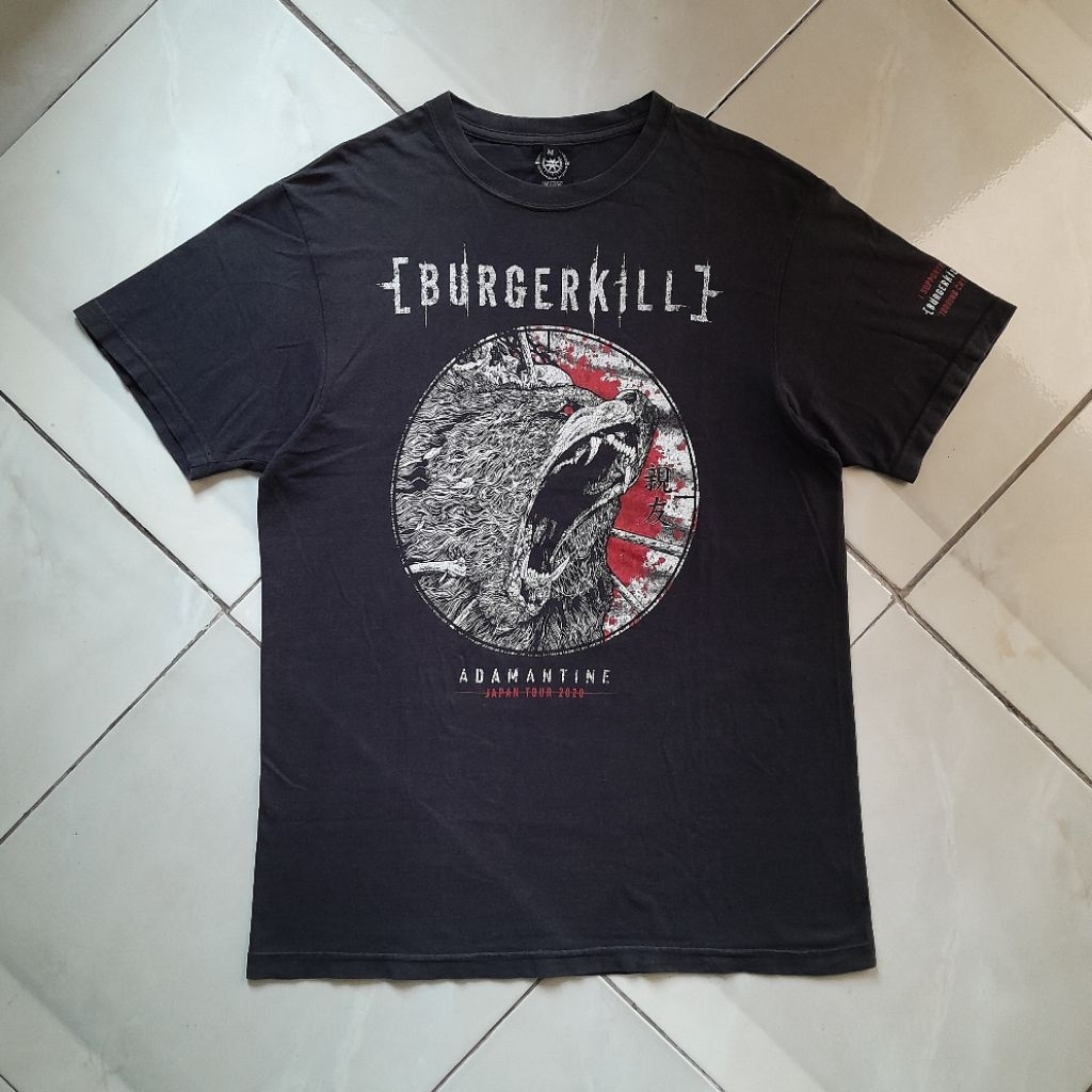 T-Shirt BURGERKILL - JAPAN TOUR 2020 CANCELLED (Likeblackmerch)