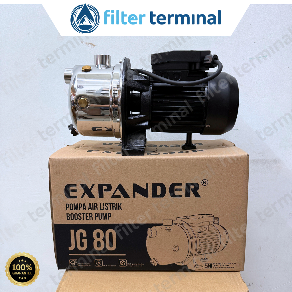 Pompa Booster RO Expander JG80 / Booster Pump RO Expander JG 80 / Pompa Expander JG 80 Stainless