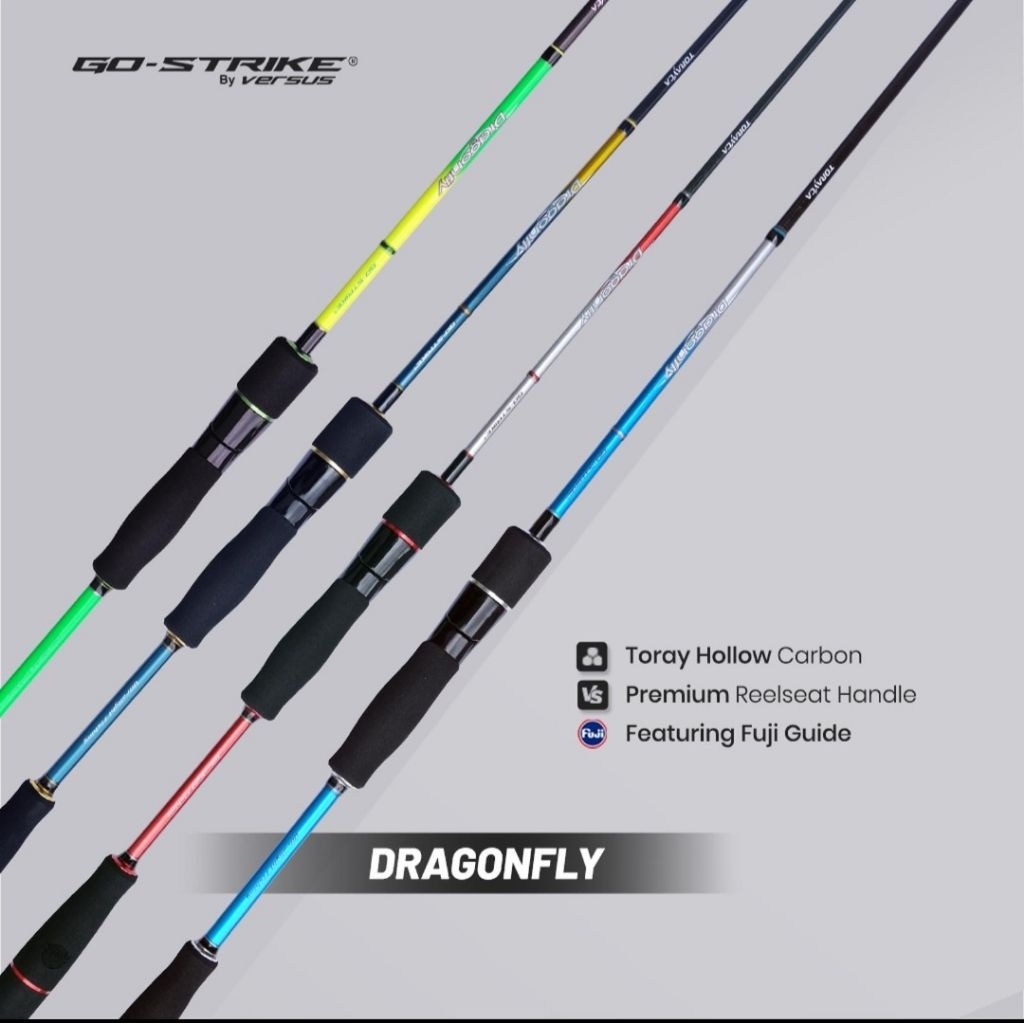 Joran UL Gostrike Dragonfly Carbon hollow fuji ring