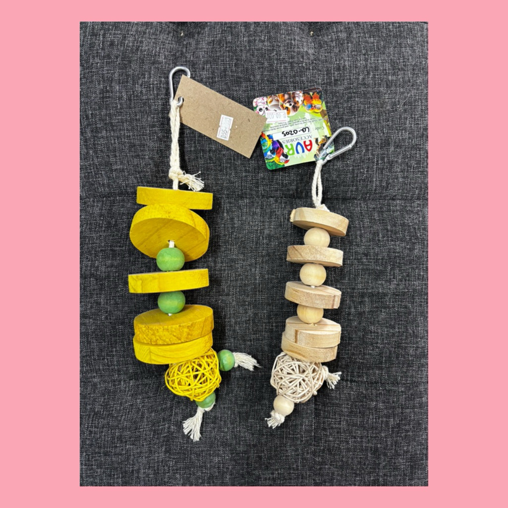 Mainan Parrot Toys Burung Kakatua Macaw African Grey