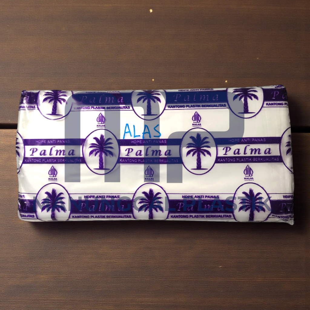 Plastik HDPE Alas Makanan Palma Lembaran 20x20