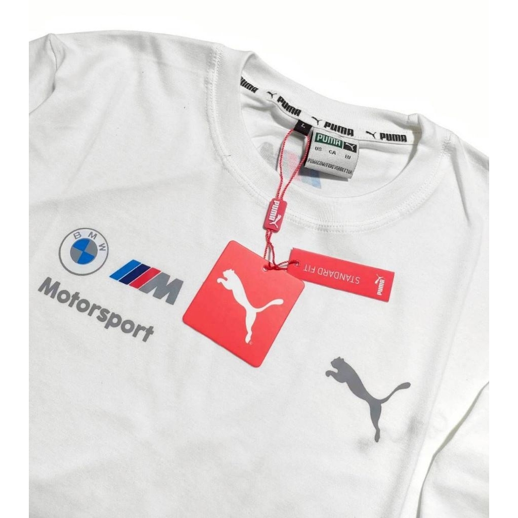 BAJU KAOS PRIA BMW X PUMA DISTRO ORGINAL BREND D TSHIRT MED SPORT ELEGAN PREMIUM