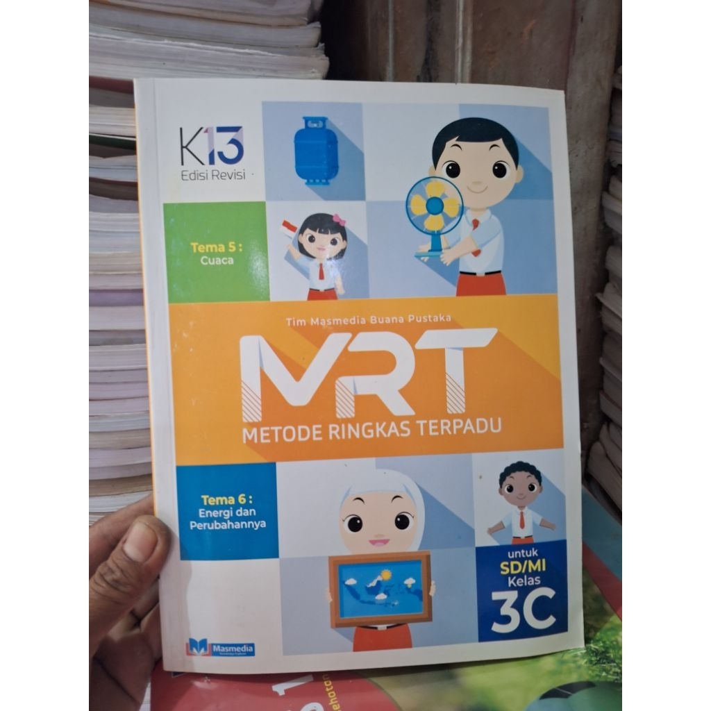 buku MRT 3C,MRT 3D untuk kelas 3/III sd mi kurikulum 2013