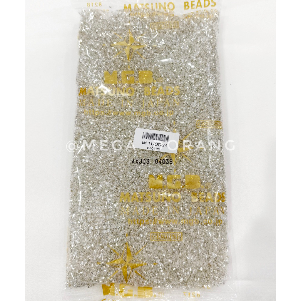 Patahan / Payet / Bambu / Pasir / Mote Jepang MGB Matsuno 34 - Perak/silver