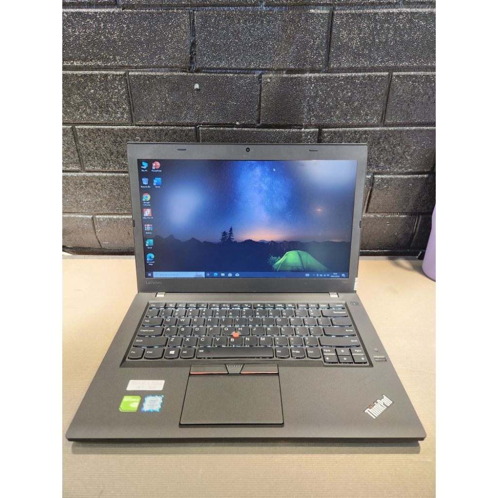 Laptop Lenovo Thinkpad T460 Core i7 Ram 16GB Ssd 512GB Vga Nvidia GeForce 940MX 2GB Layar 14in Ips F