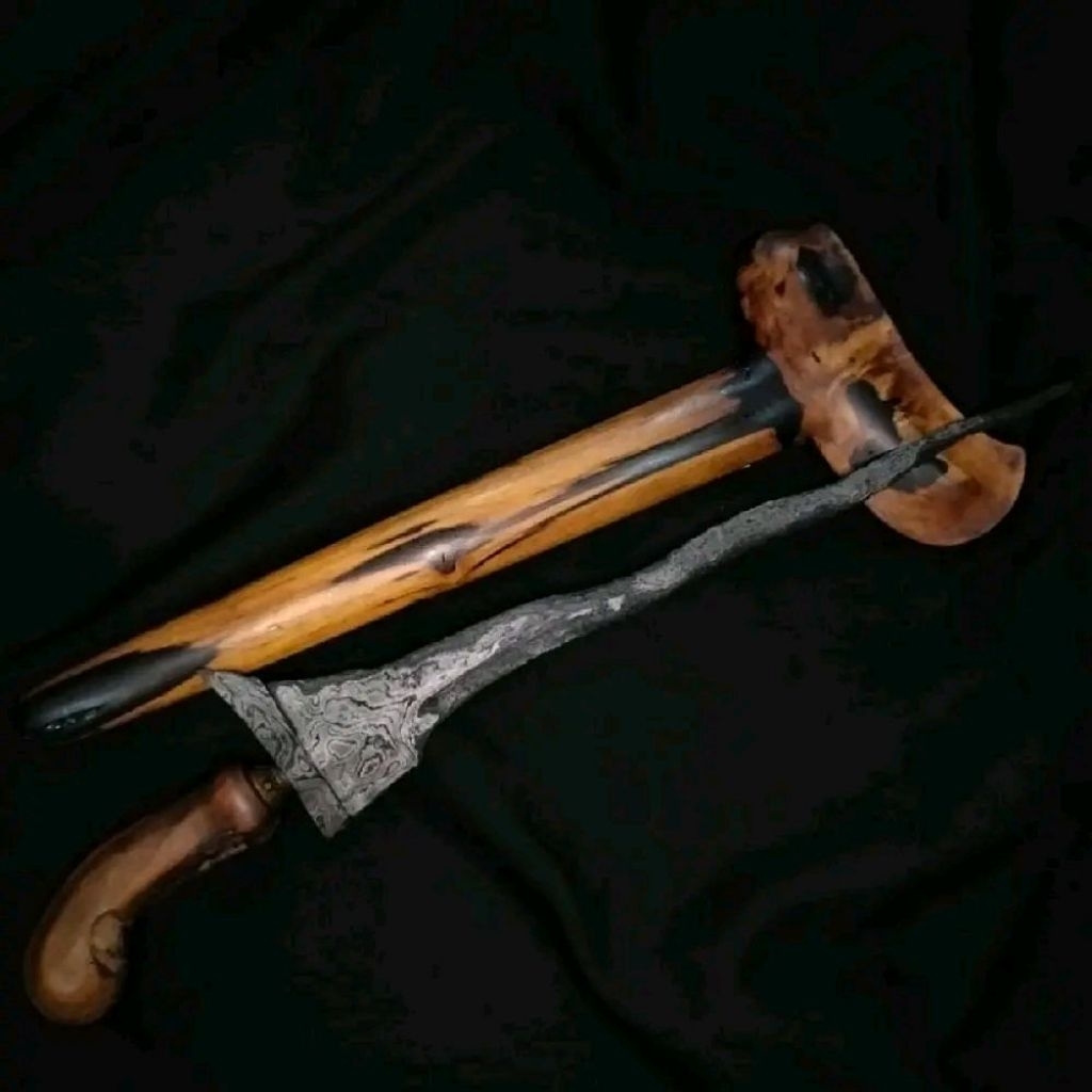 Keris Sepuh Original Pandawa Luk 5 Pamor Pedaringan Kebak Wingit - Keris Majapahit