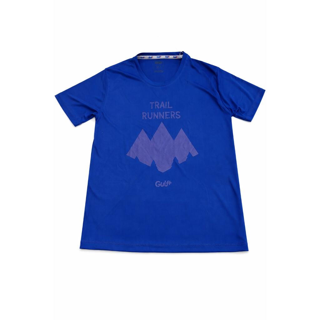GULF Jersey Trail Runners Blue CUTINGAN SLIMFIT