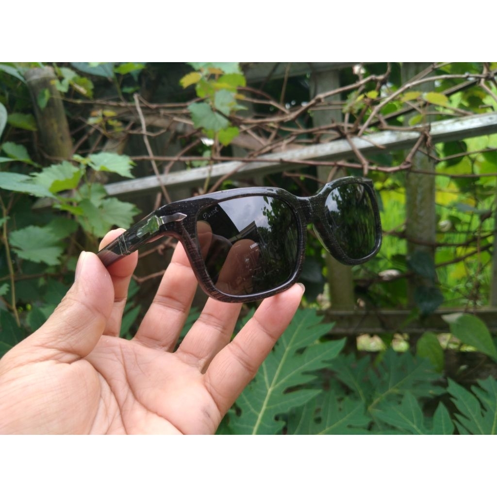 Kacamata Vintage Persol 3272S Original Squar Klasik Sunglases