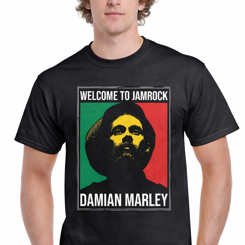 Damian Marley Tshirt 100% Cotton Size S M L XL XXL 3XL 4XL