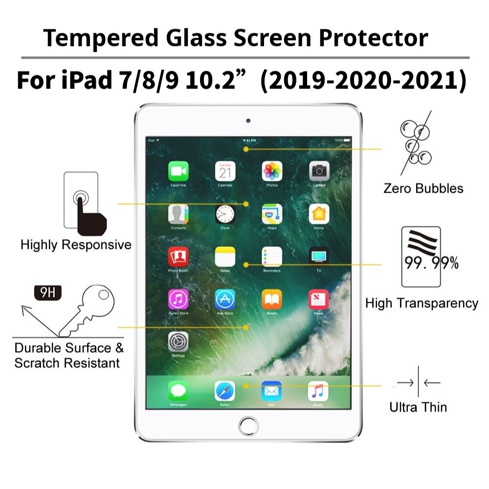 Antigores Ipad 7/8/9 10.2"inci 2019 2020 2021 / anti gores ipad gen 7 / anti gores ipad gen 8 / anti