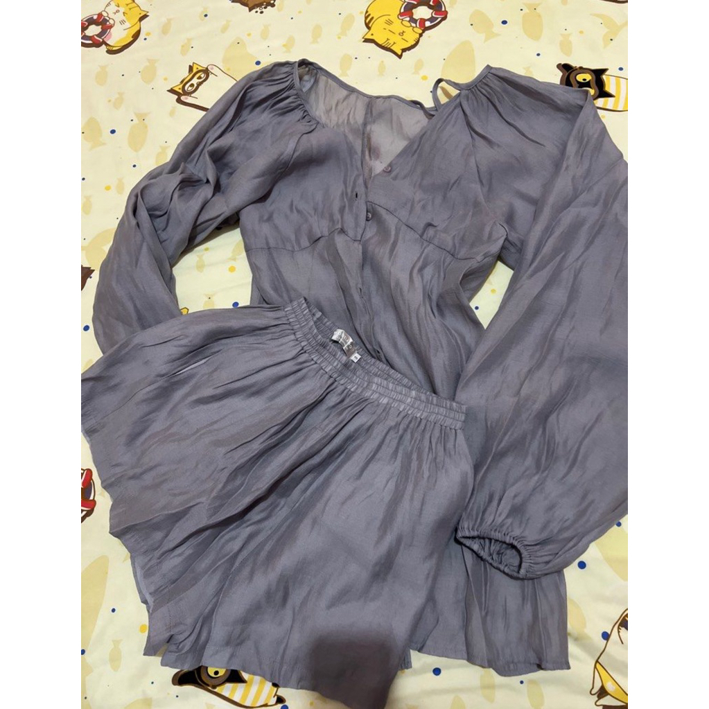 Preloved Modelano Set purple