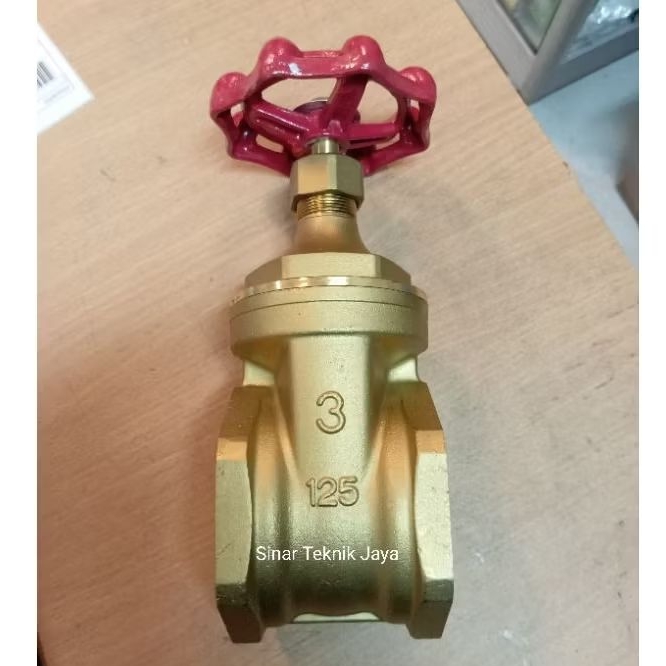 Gate valve kitz 3" kuningan kran putar kitz 3" inch