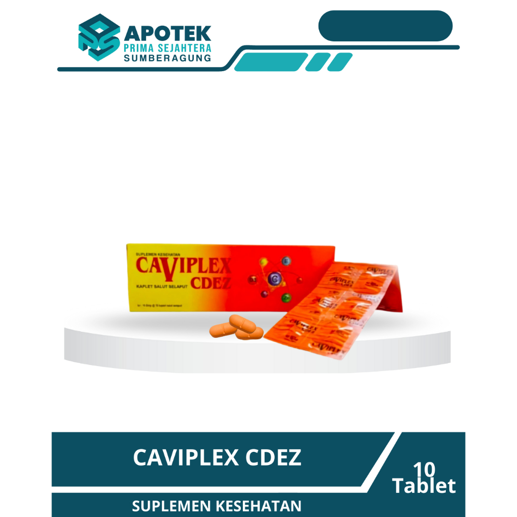 CAVIPLEX CDEZ / CAVIPLEX CDEZ 1 STRIP ISI 10 TABLET