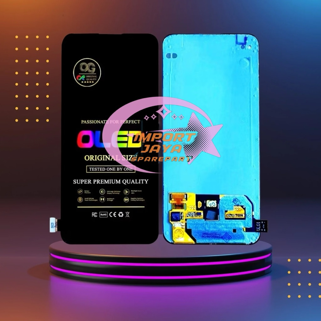 LCD TOUCHSCREEN VIVO V17 PRO / V19 PRO ORG OLED FINGERPRINT ON LCD FULLSET