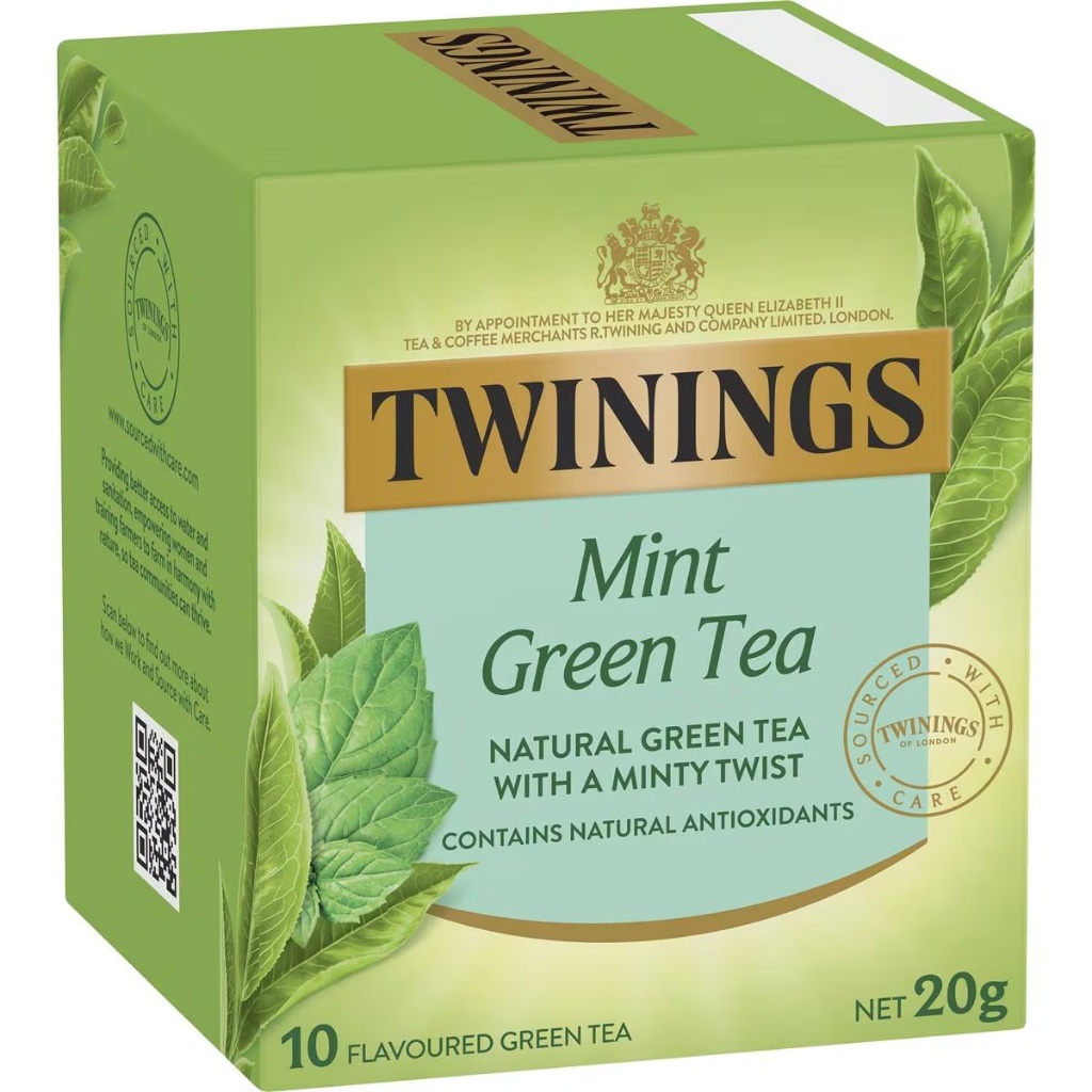 Twinings Mint Green Tea 10 pack Australia