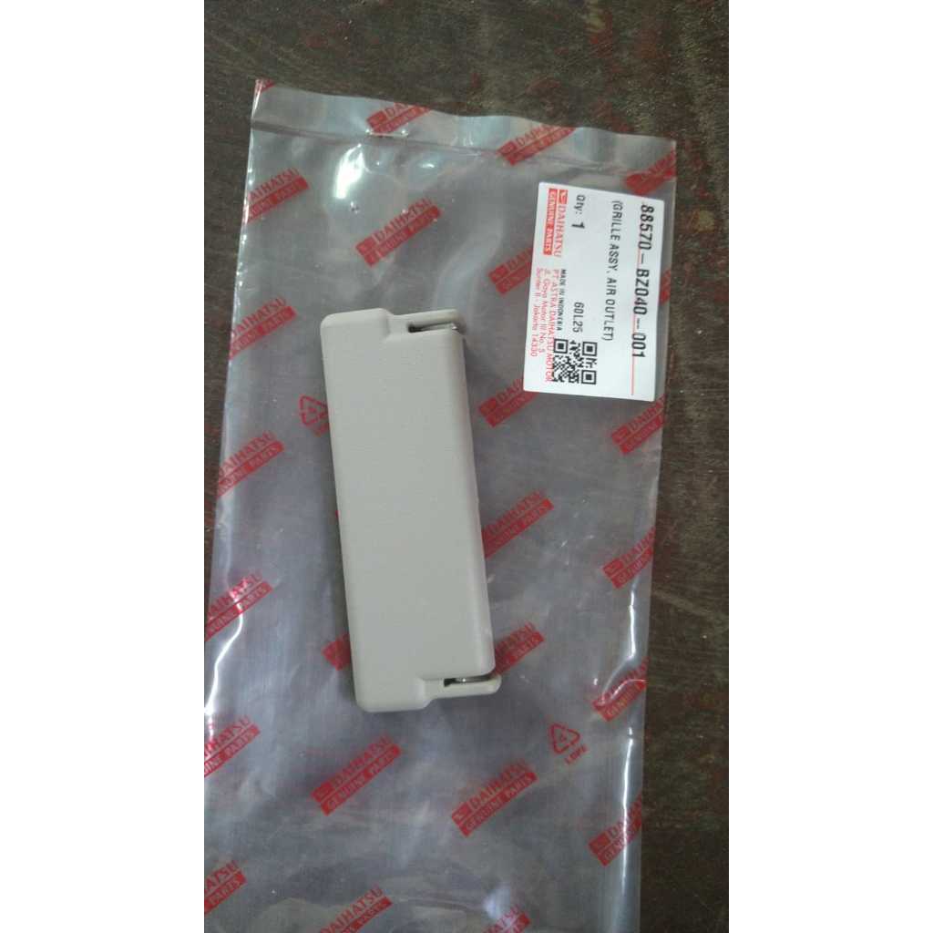 COVER TUTUP AC BELAKANG / TUTUP KISI AC 88570BZ040SIGRA / CALYA 2017 - 2020