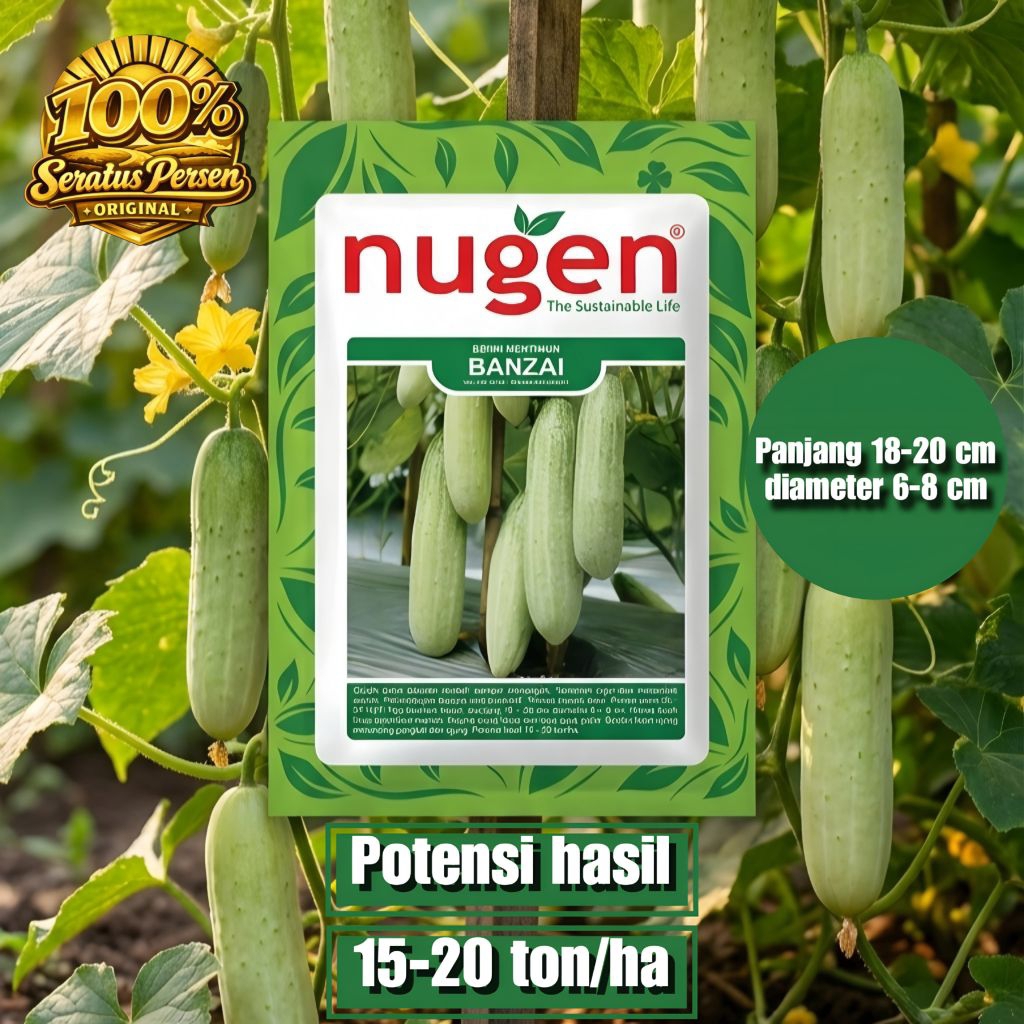 Benih Timun Banzai Nugen 20gr fremium