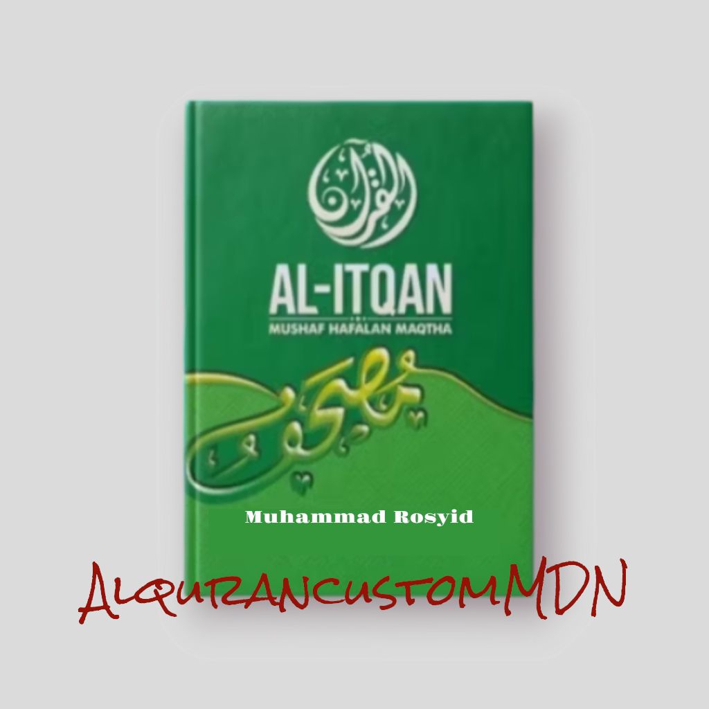 ALQURAN MADINAH AL-ITQAN TERJEMAH HAFALAN TAJWID WARNA UKURAN A5 SEDANG